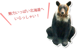 魅力いっぱい北海道へいらっしゃい！